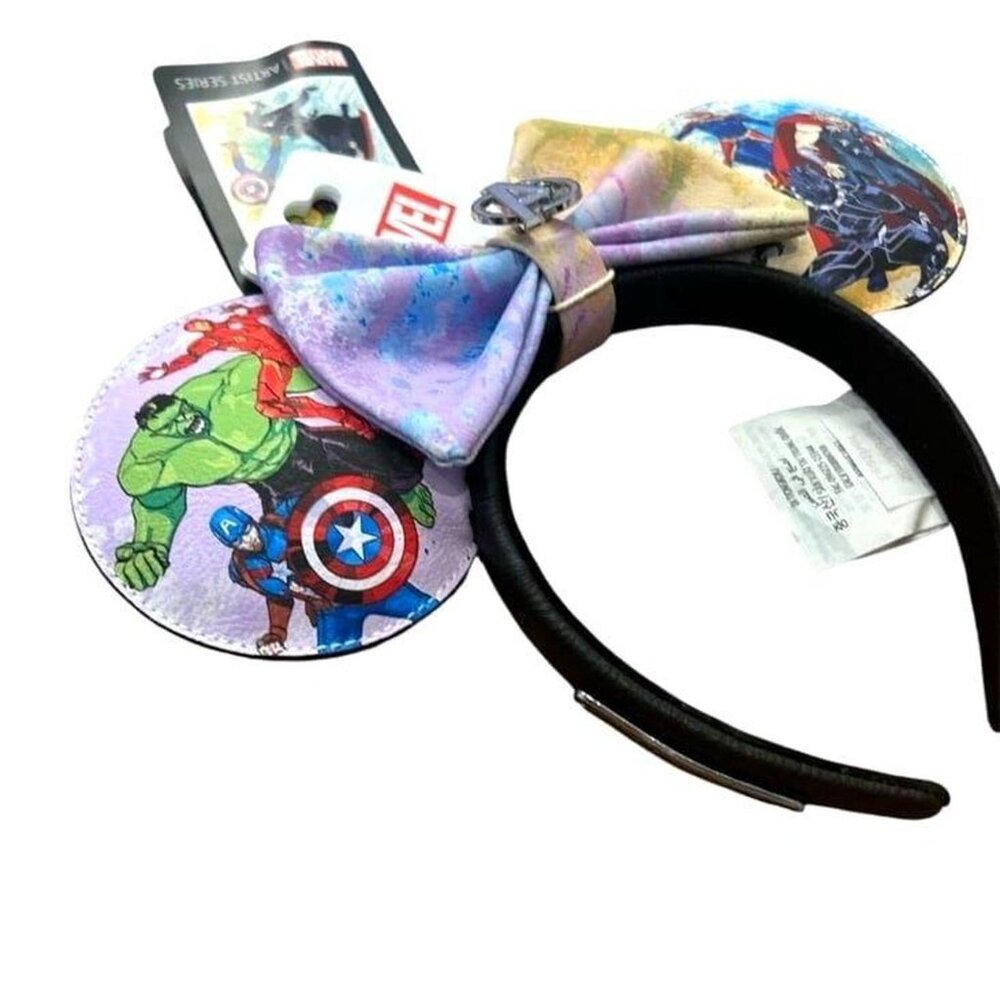 Marvel Loungefly Disney World Mickey Ears Headband - Picture 3 of 6